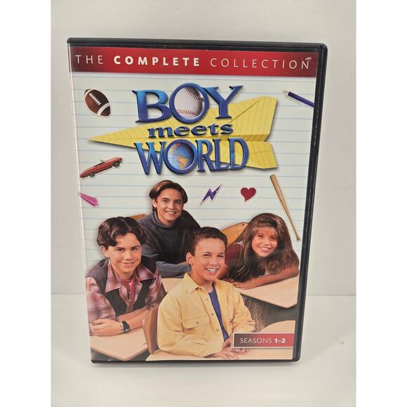 Boy Meets World Seasons 1 & 2 The Complete Collection DVD Set - Picture 1 of 2